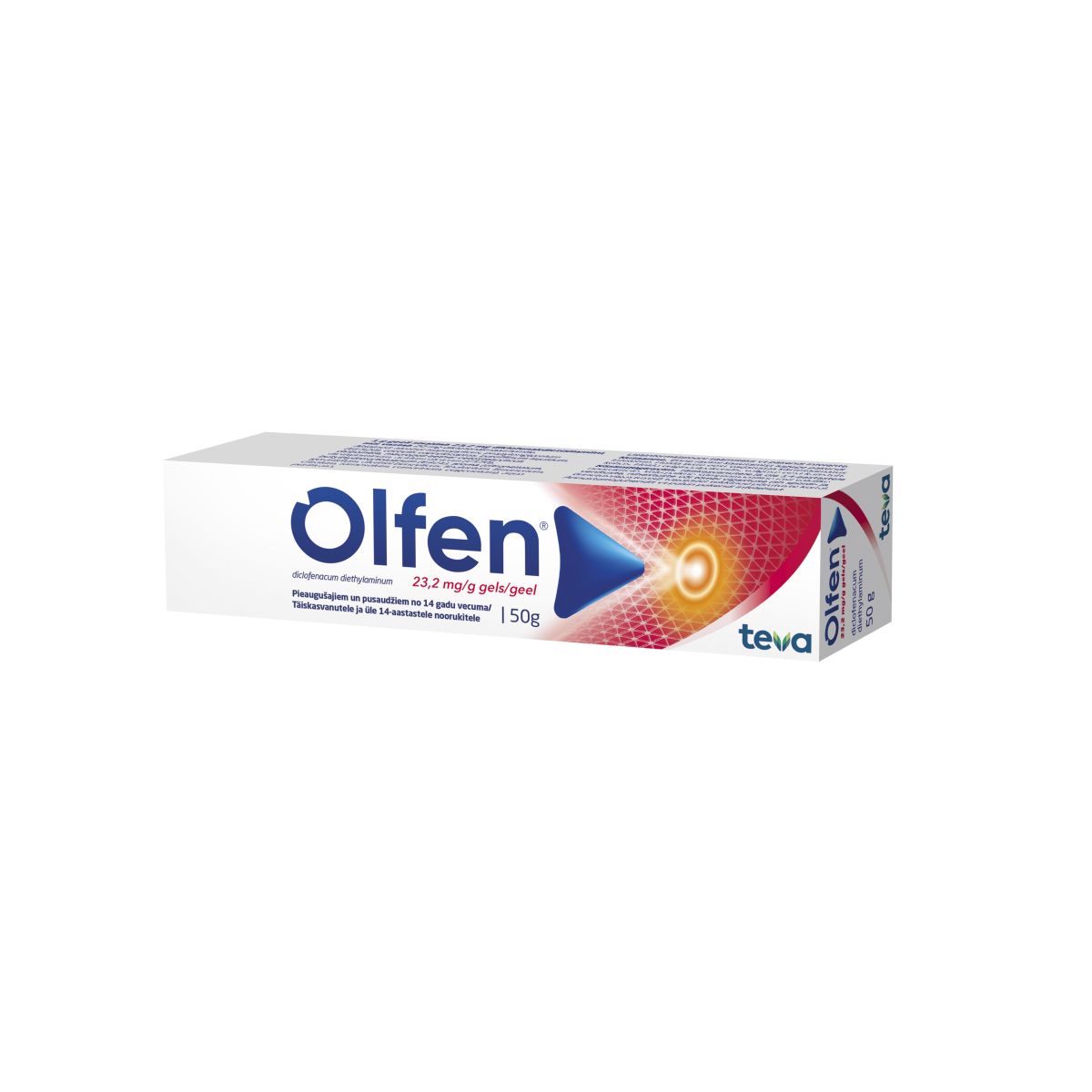 OLFEN GEEL 23,2MG/G 50G - Product Image