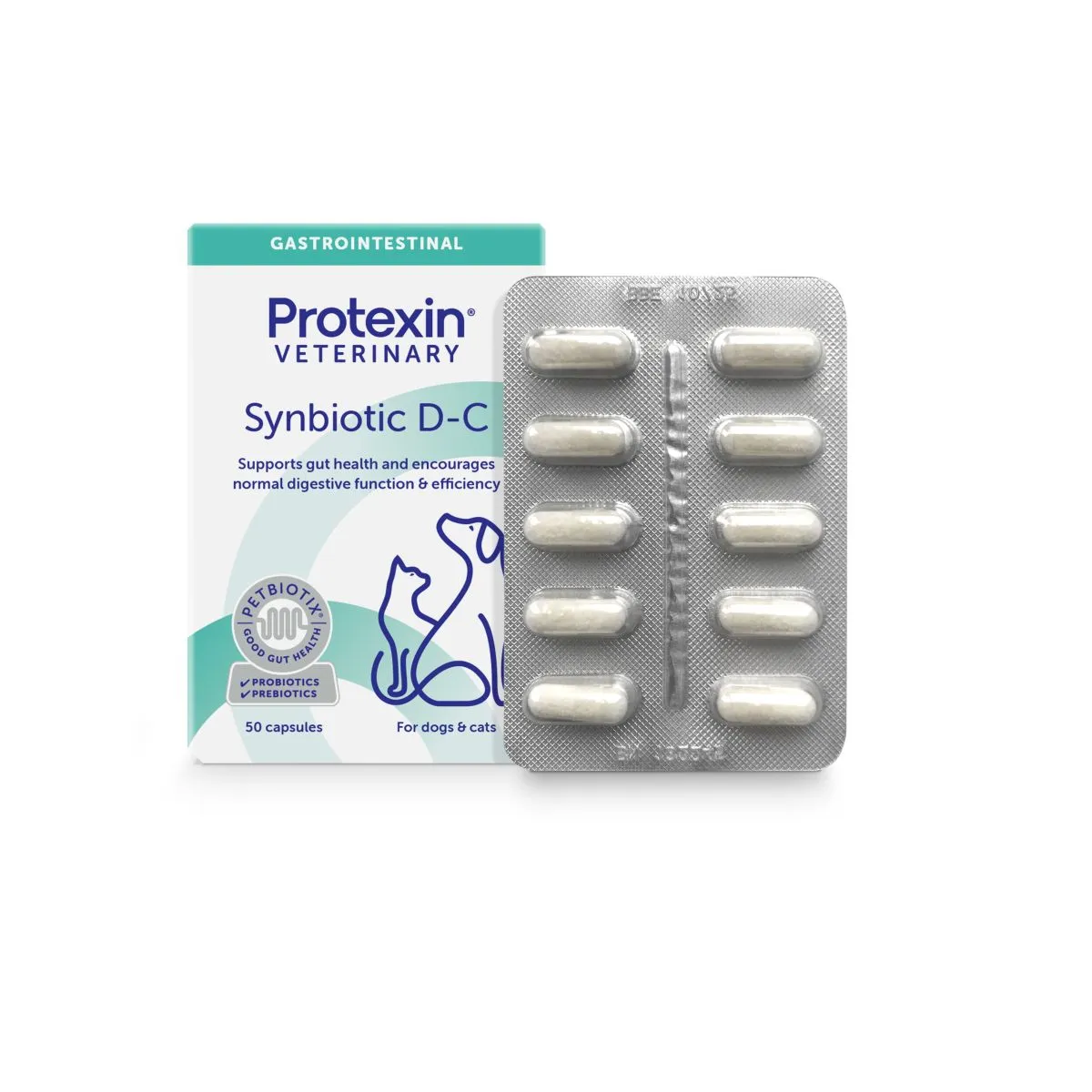 PROTEXIN SYNBIOTIC DC 5X10 CAPS - Product Image