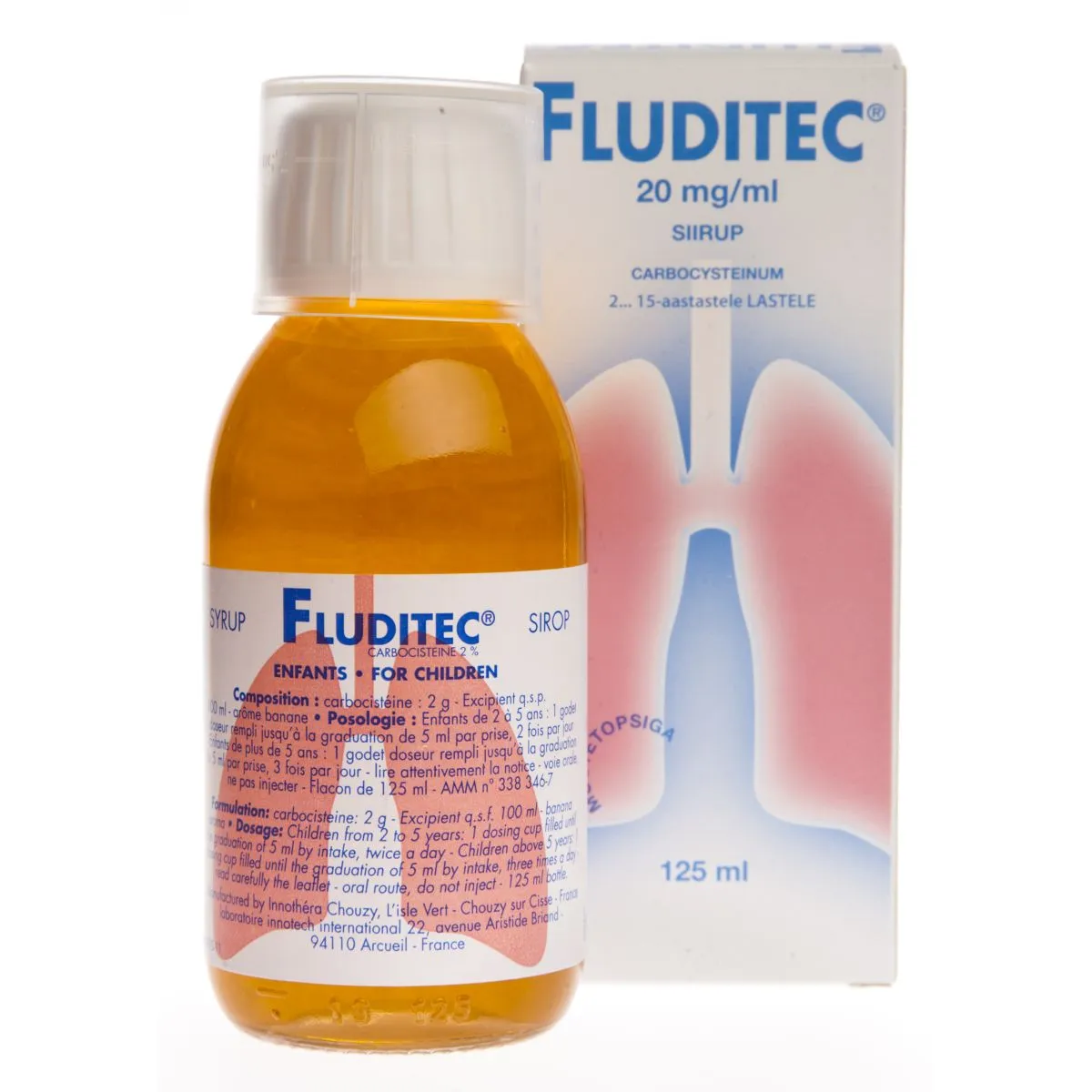 FLUDITEC SIR 20MG/ML 125ML - Product Image