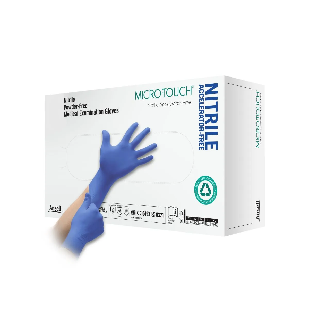 KINDAD MICRO-TOUCH NITRILE PF L N100 ACCEL.FREE PROTS - Product Image