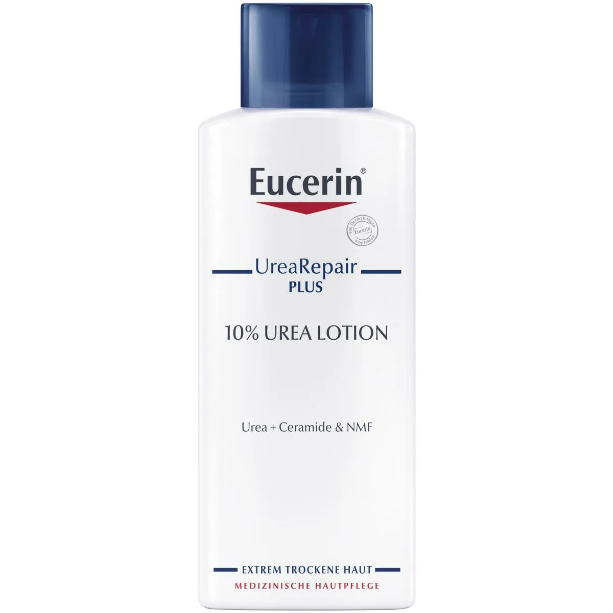 EUCERIN KUIVA NAHA IHUPIIM 10% UREA 250ML - Product Image