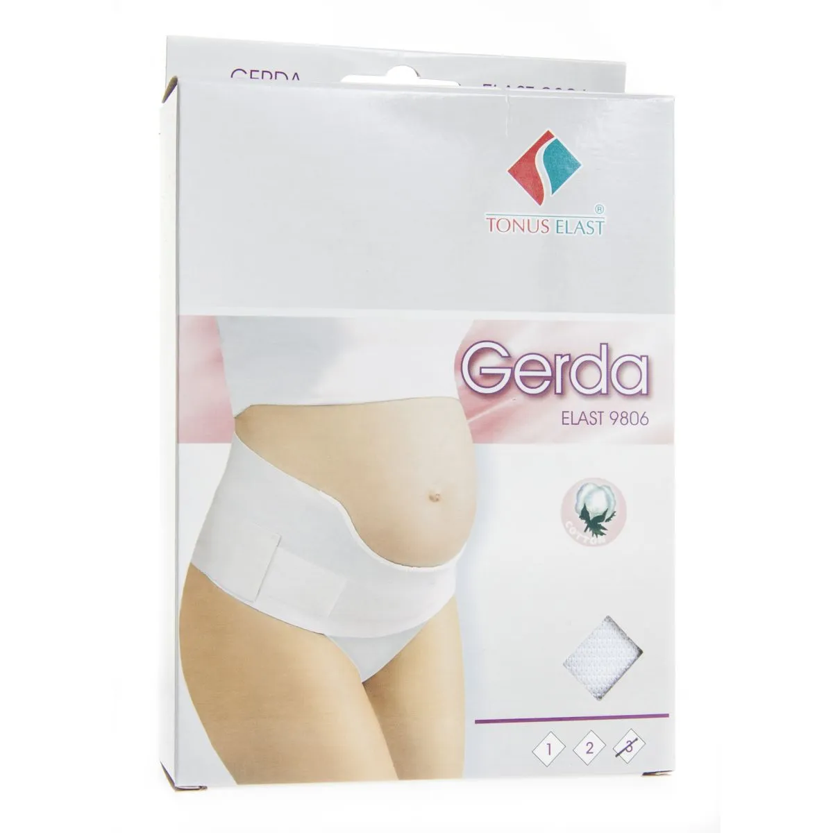 ELASTNE HOIDEVÖÖ RASEDATELE GERDA N3 (VALGE) - Product Image