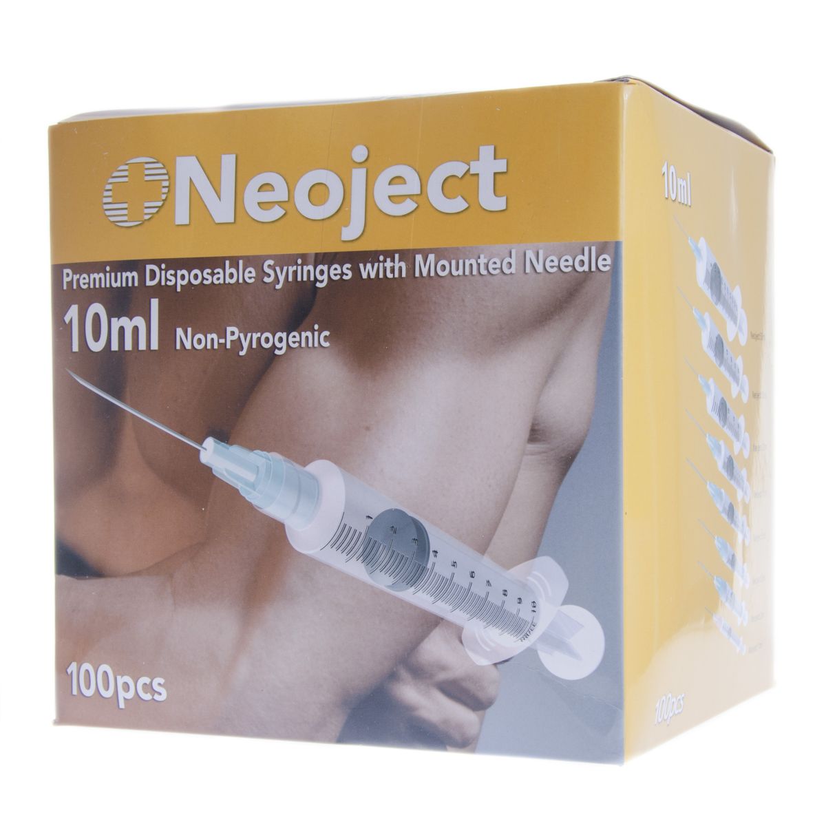 SÜSTAL NÕELAGA NEOJECT 10ML 3 OSALINE (22G) N100 /SLIP TIP/ - Product Image