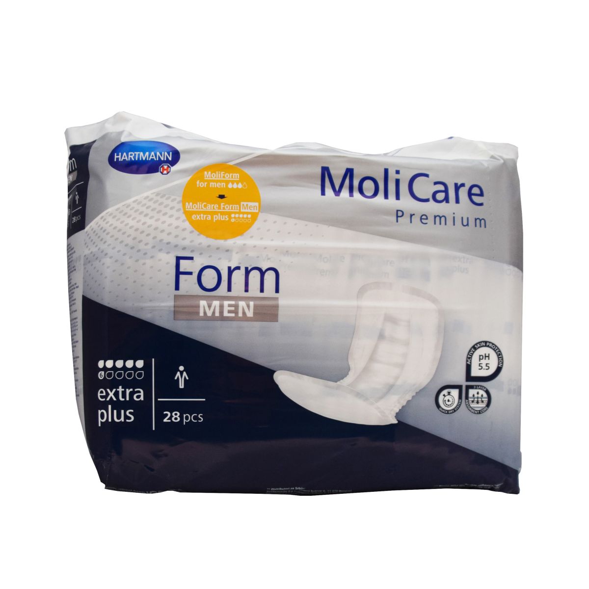 MOLICARE FORM EXTRA PLUS MEN VORMMÄHE MEESTELE N28 /168819/ - Product Image