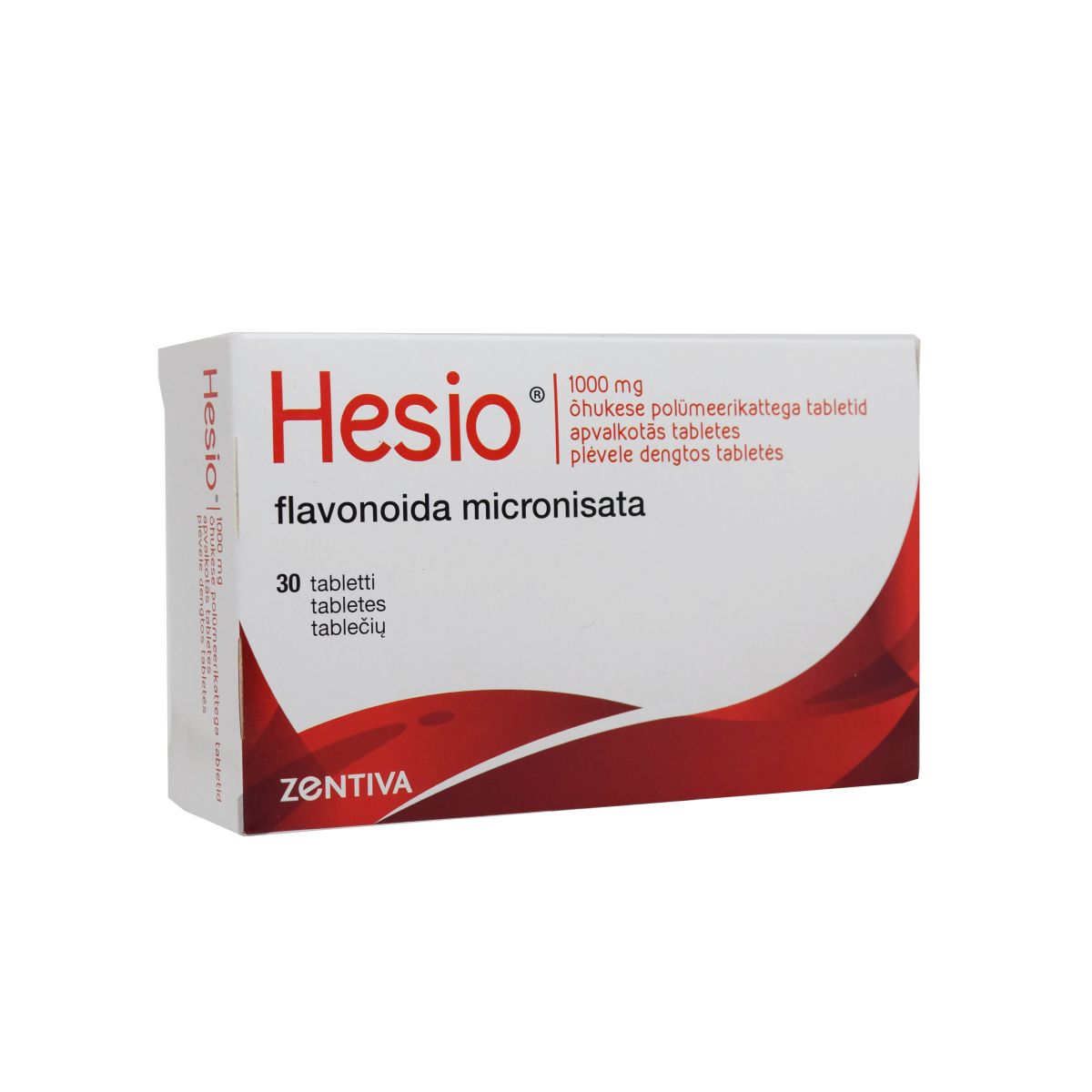 HESIO KATTEGA TBL 900MG+100MG N30 - Product Image