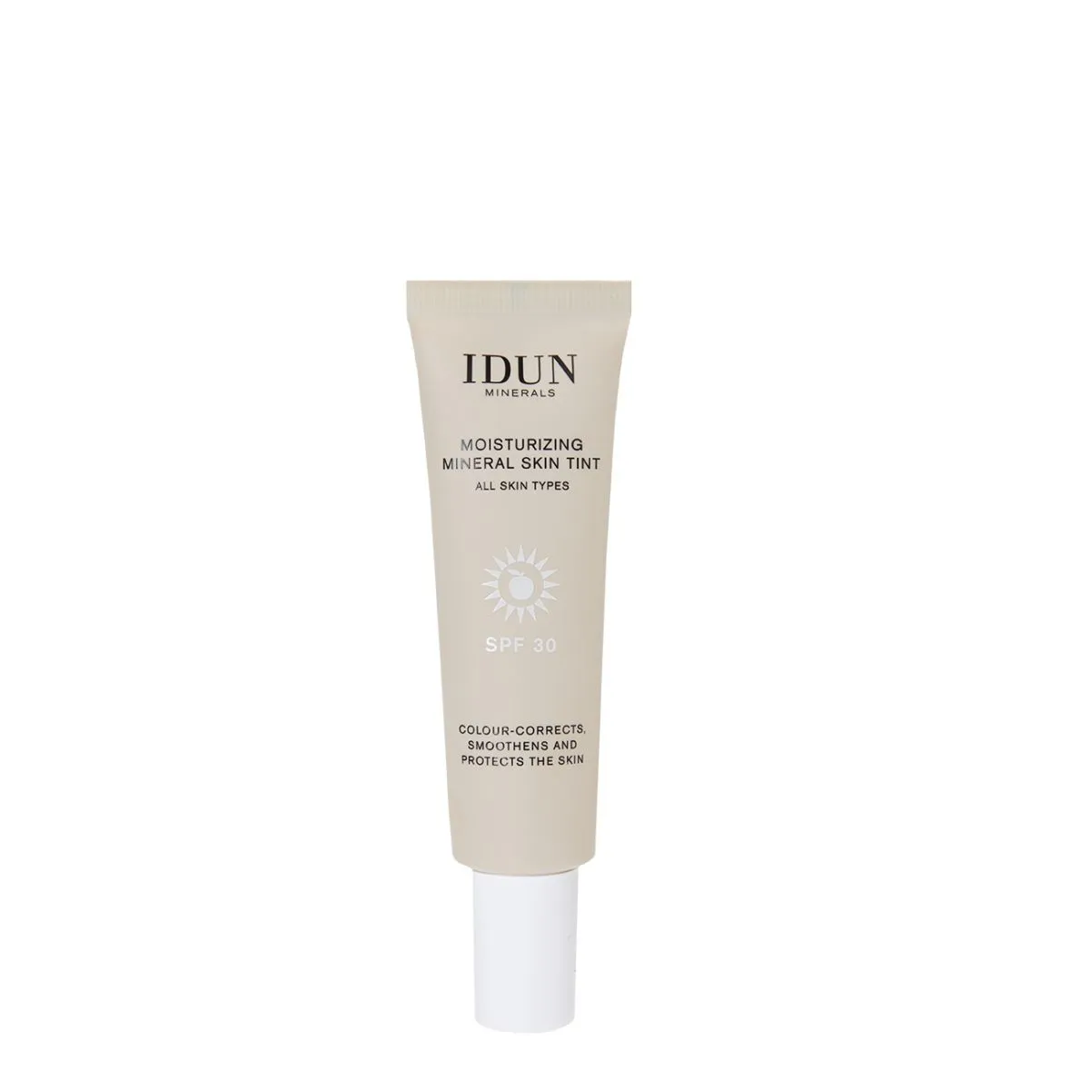 IDUN PÄIKESEKAITSE-EMULSIOON TOONIGA SPF30 KESKMINE 27ML - Product Image