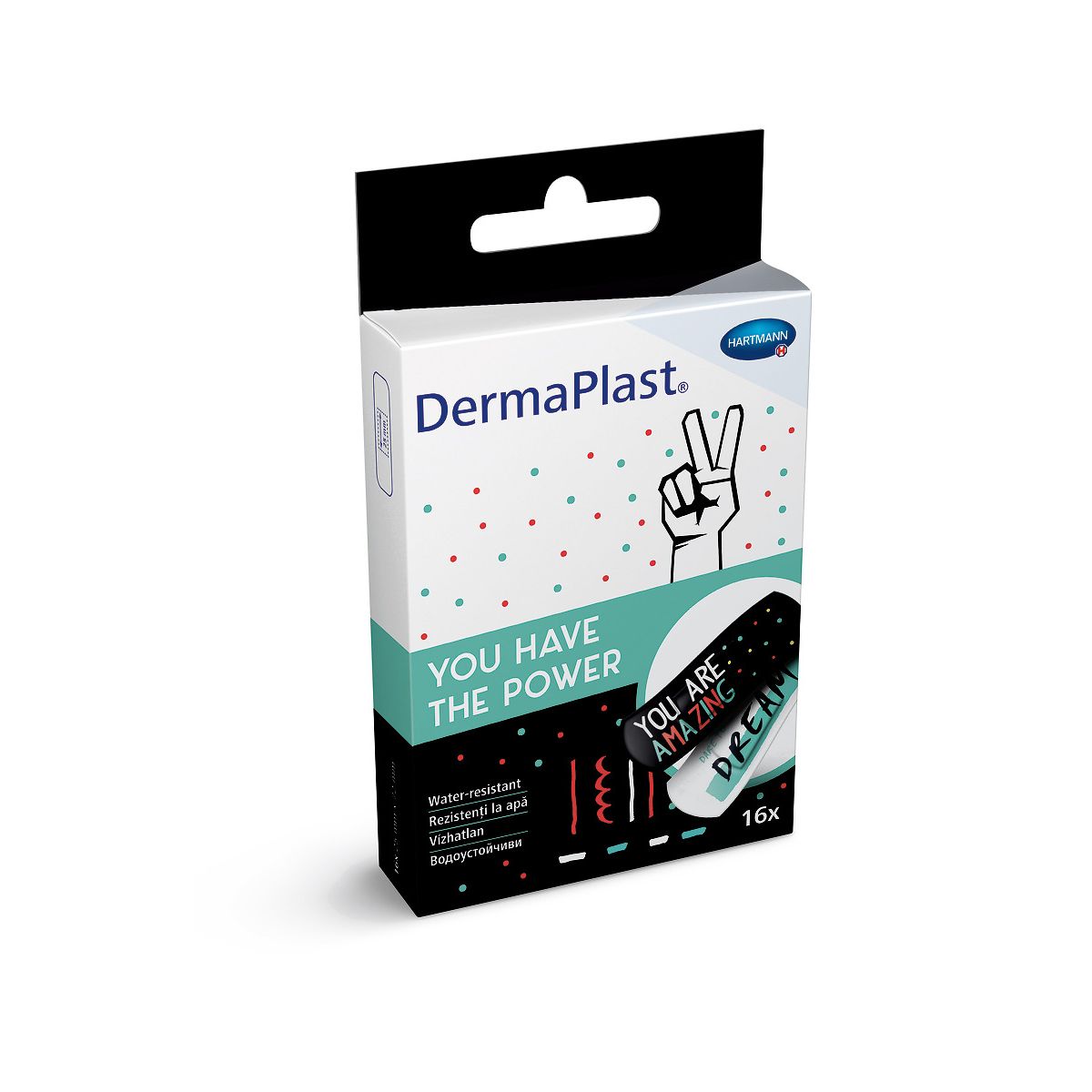 DERMAPLAST PLAASTRID POWER 25X72MM N16/535645/ - Product Image