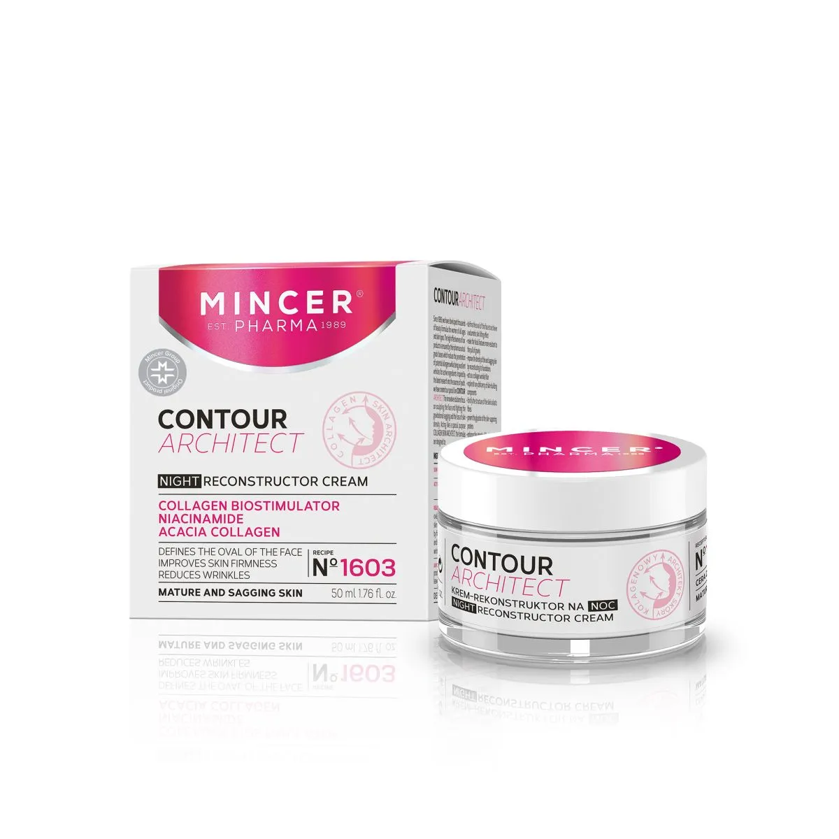 MINCER PHARMA CONTOUR ARCHITECT ÖÖKREEM 50ML - Product Image