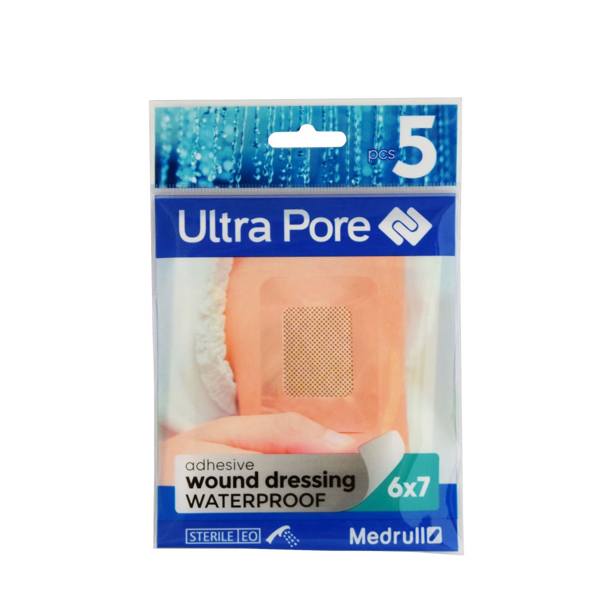 ISEKLEEPUV VEEKINDEL PLAASTER ULTRA PORE 6X7CM N5 (MEDRUL - Product Image