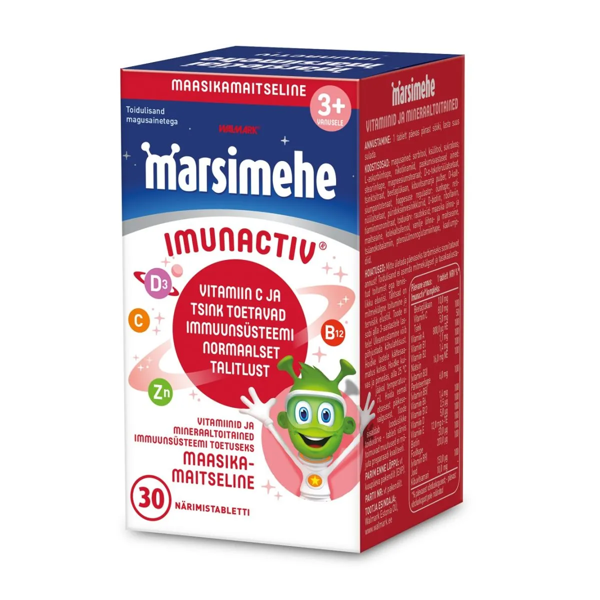 MARSIMEHE IMUNACTIV TBL N30 (MAASIKAS) - Product Image