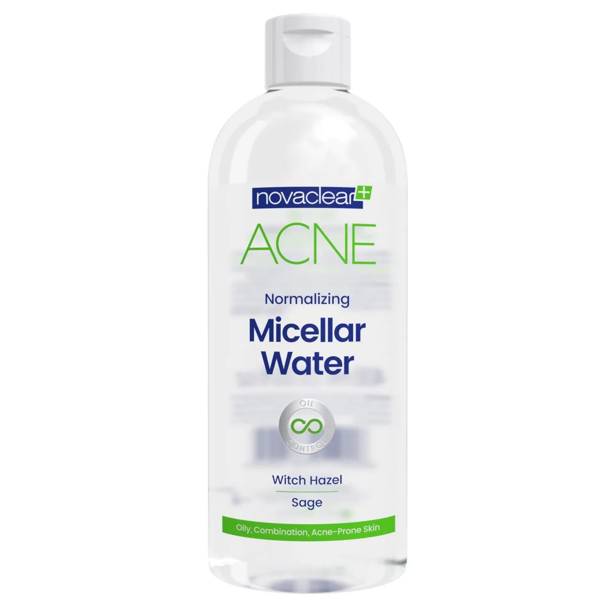 NOVACLEAR GREEN ACNE MITSELLAARVESI 400ML - Product Image