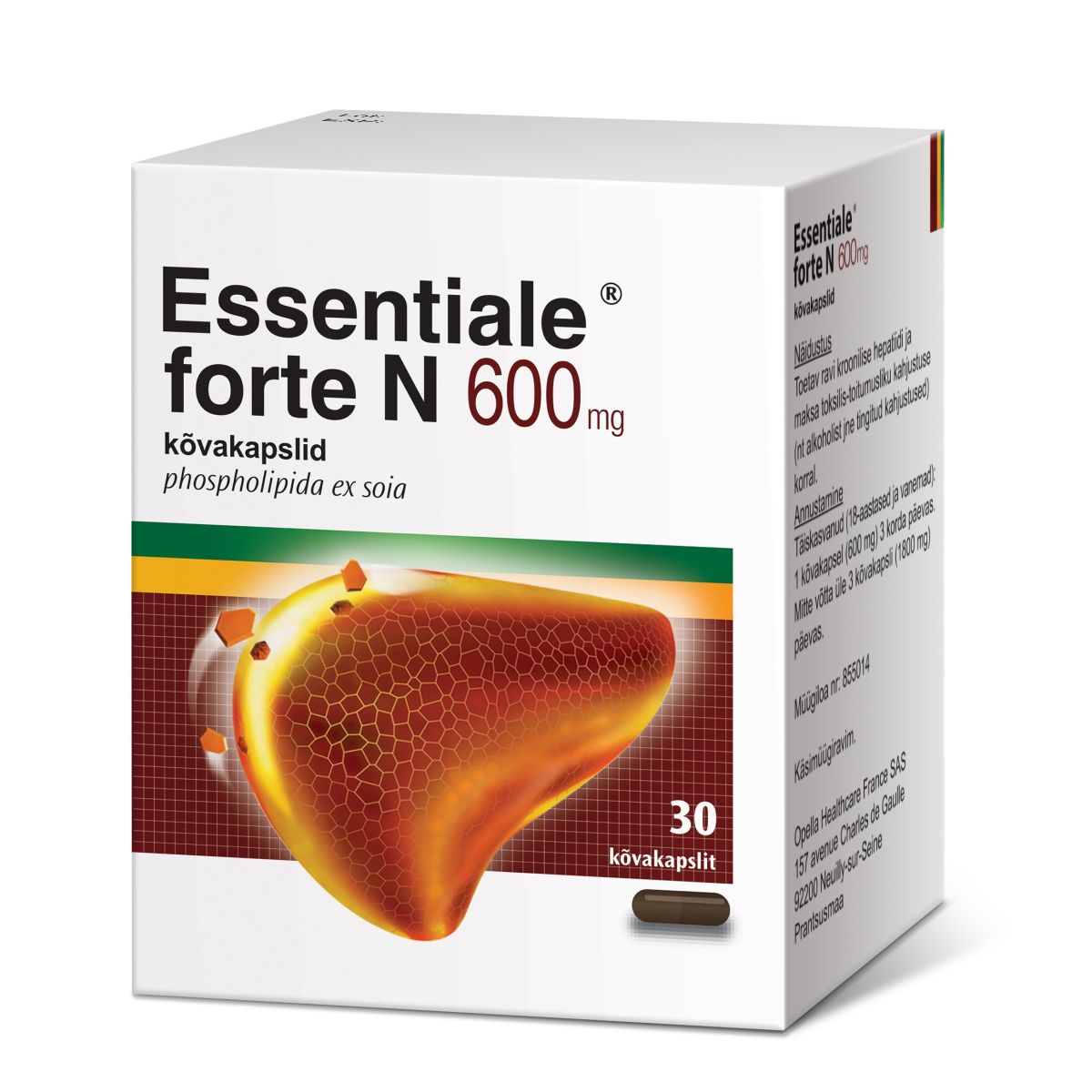 ESSENTIALE FORTE N CAPS 600MG N30