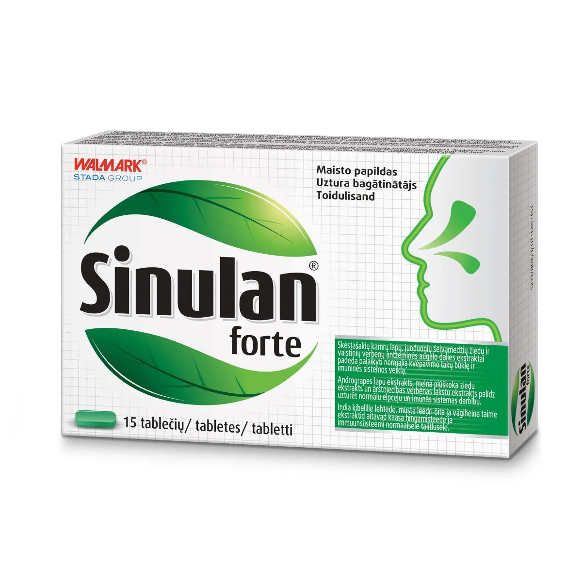 SINULAN FORTE TBL N15 - Product Image