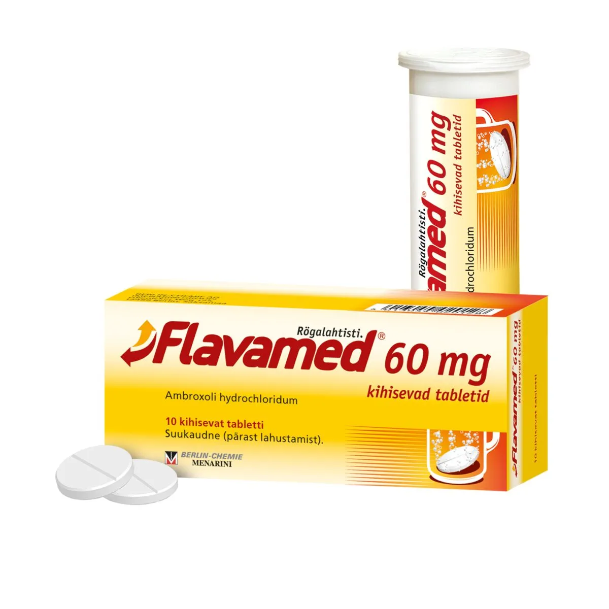 FLAVAMED 60MG KIHISEV TBL 60MG N10 - Product Image