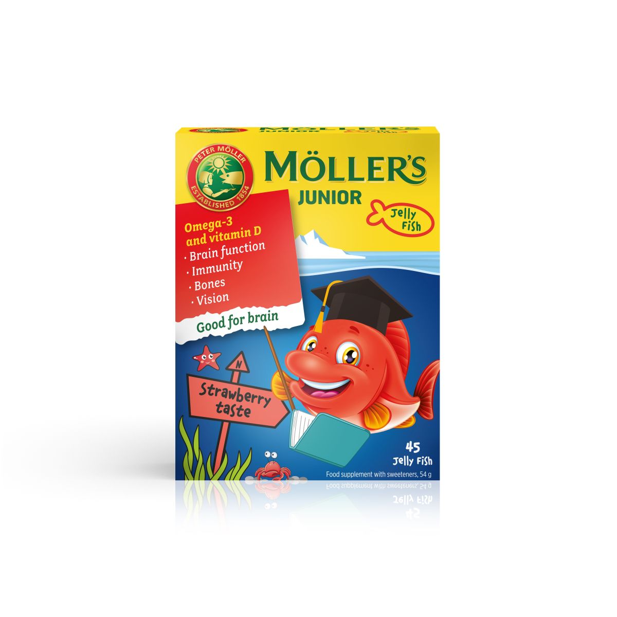 MÖLLER-S JUNIOR MAASIKAMAITSELISED KALAKESED N45 - Product Image