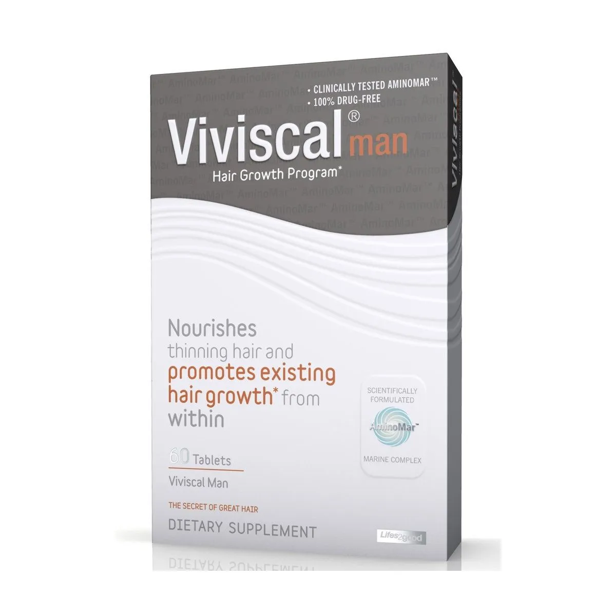 VIVISCAL VITAMIINID MEESTELE JUUKSEKASVU PARANDAV N60 - Product Image