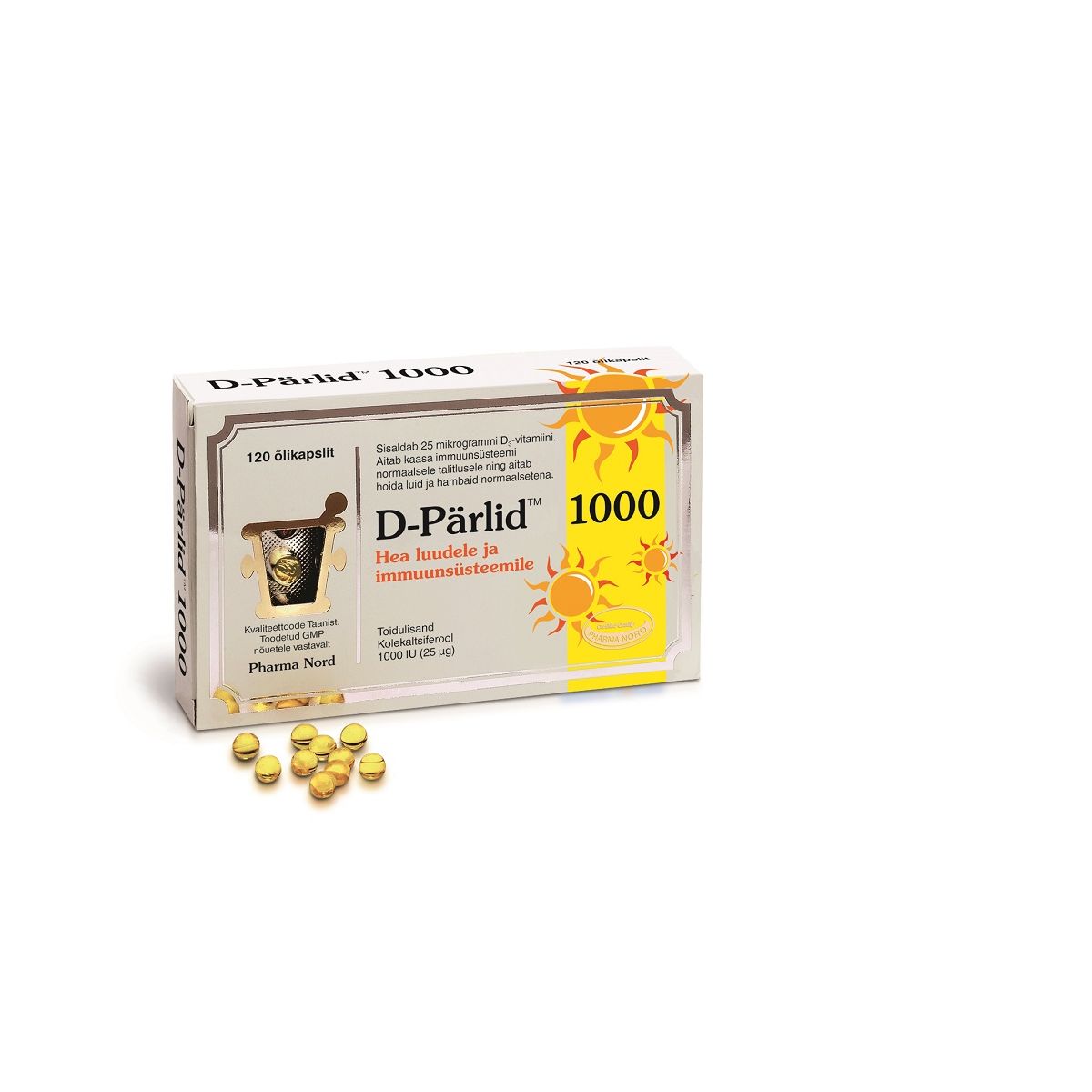 D-PÄRLID 1000 KAPSLID N120 - Product Image