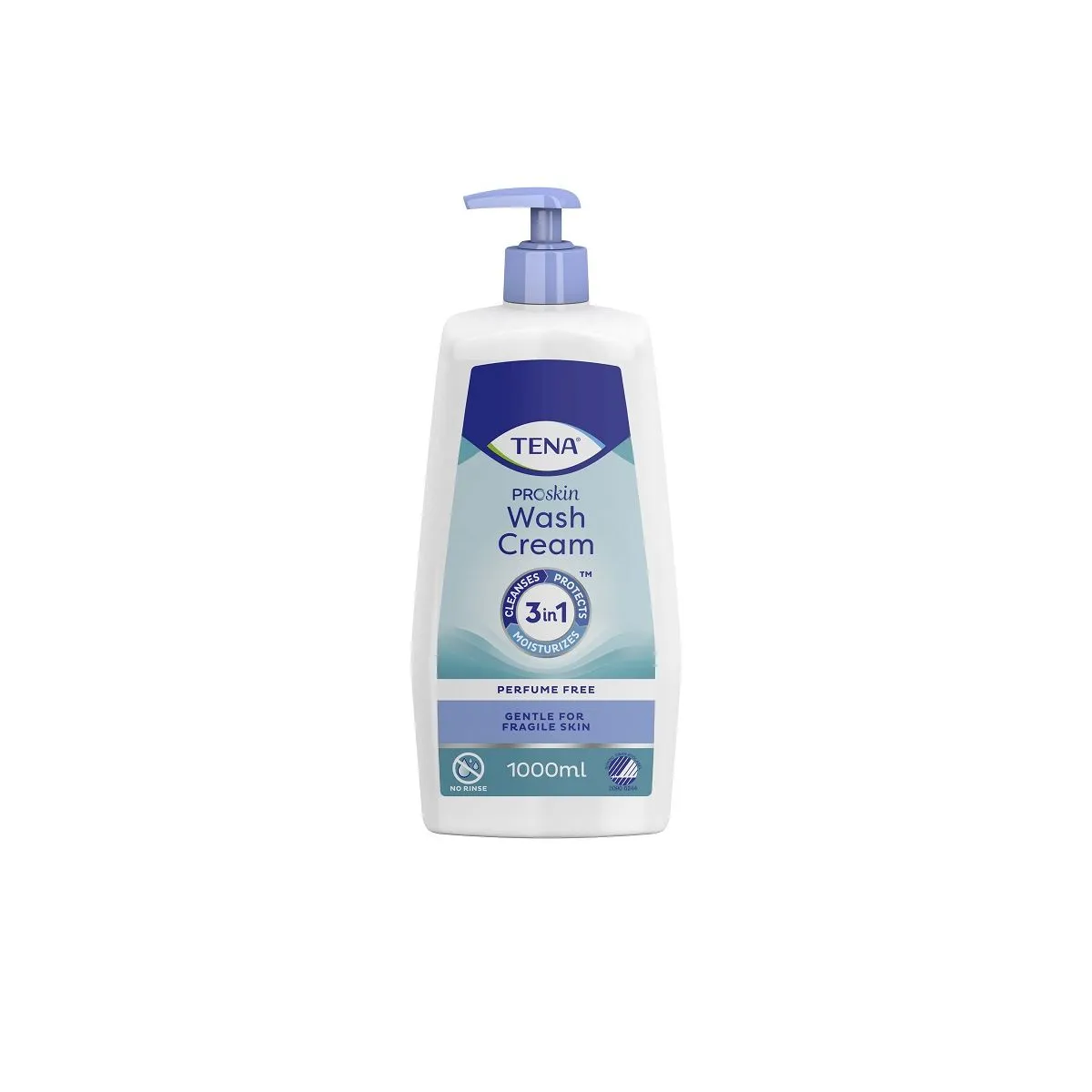 TENA WASH PESUKREEM 1000ML PUMBAGA - Product Image