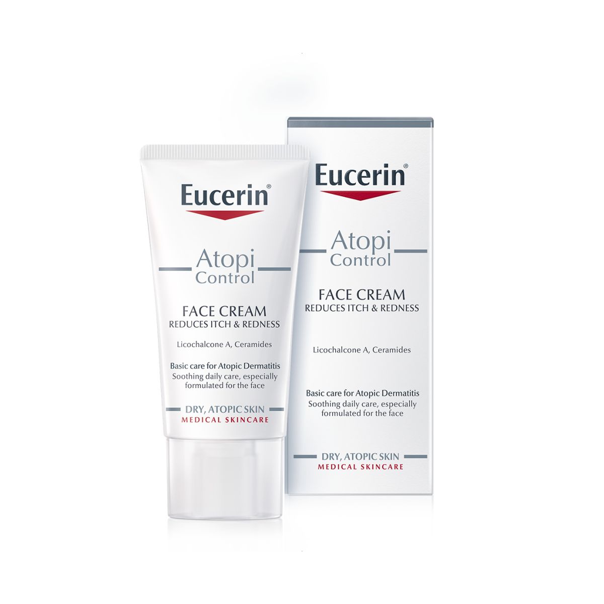 EUCERIN ATOPICONTROL NÄOHOOLDUSKREEM 50ML - Product Image