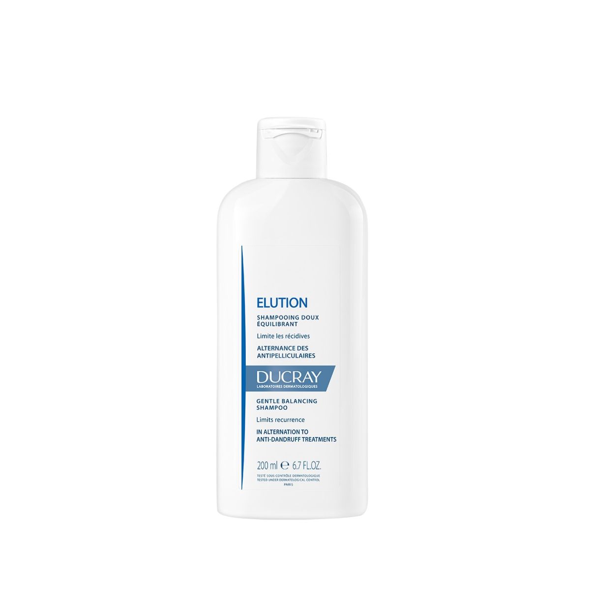 Ducray Elution Rebalancing Shampoo 200 ml - Product Image