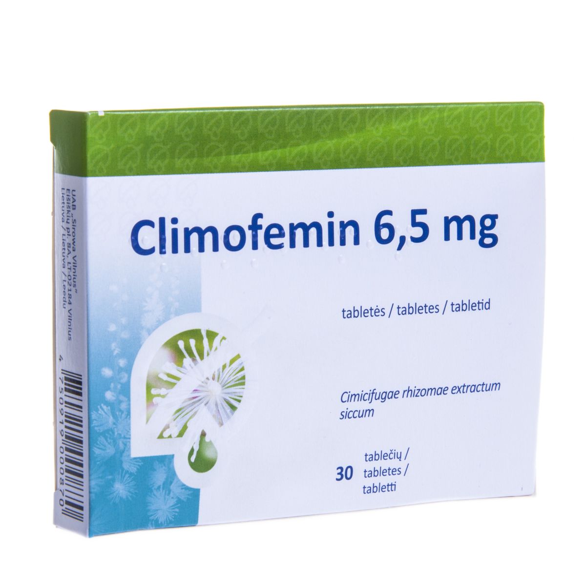 CLIMOFEMIN TBL 6,5MG N30 - Product Image