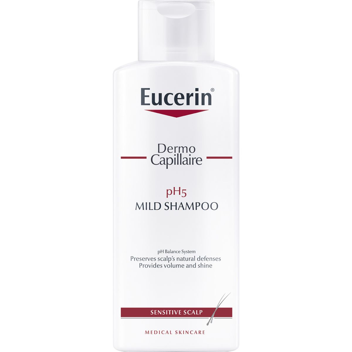 EUCERIN DERMO CAPILLAIRE SHAMPOON ÕRN 250ML - Product Image