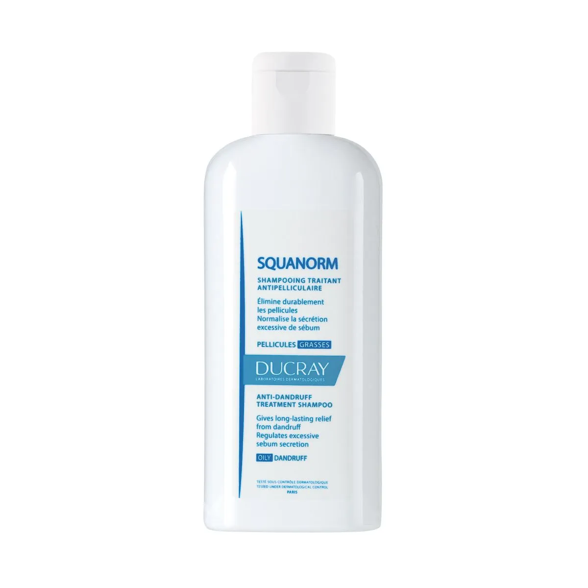 DUCRAY SQUANORM ANTI OILY DANDRUFF SHAMPOO 200ML - Product Image