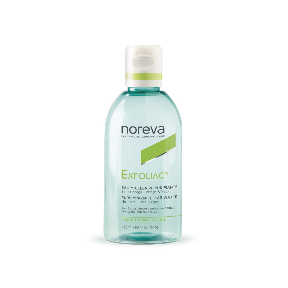 NOREVA EXFOLIAC MITSELLAARVESI AKNELISELE NAHALE 250ML - Product Image