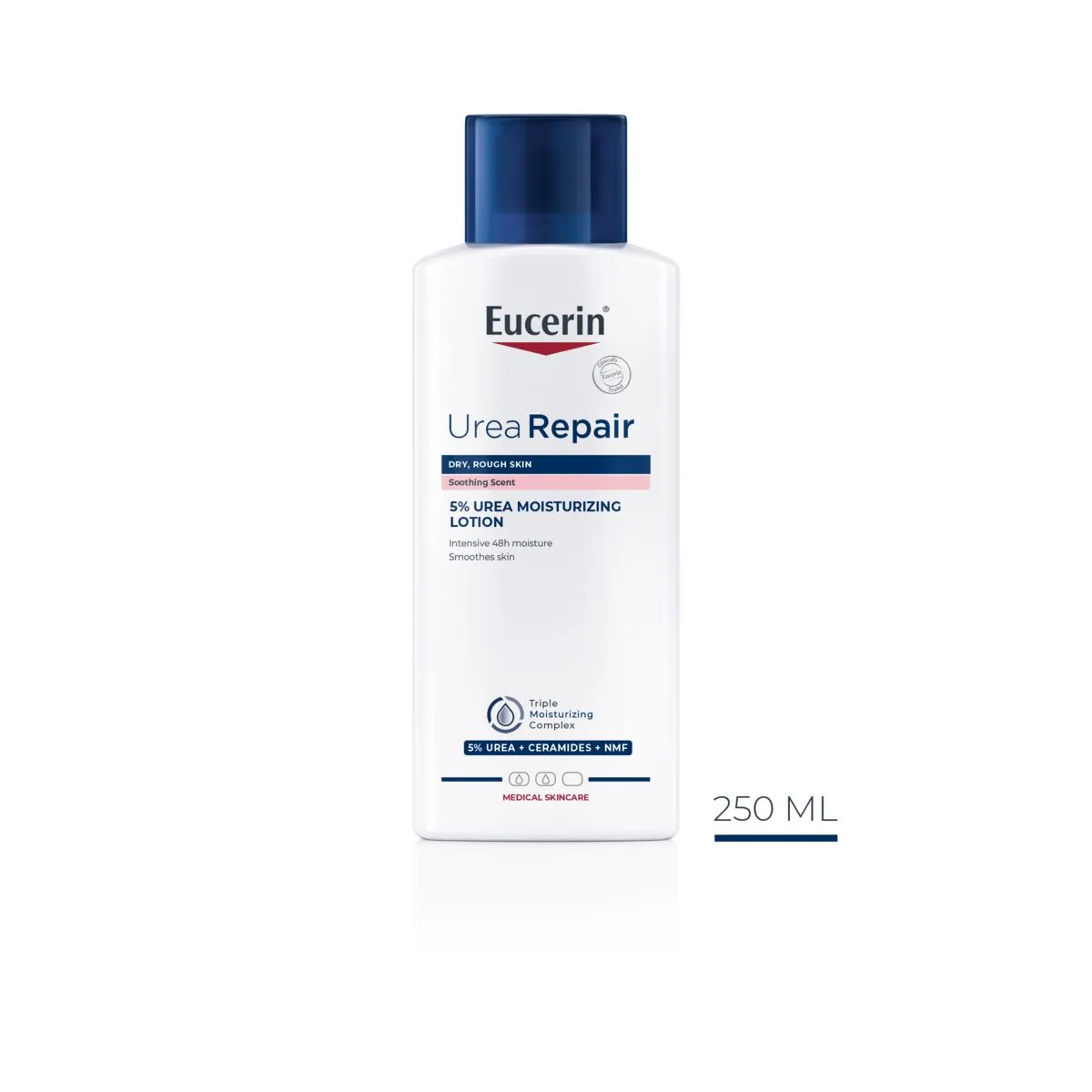 EUCERIN UREAREPAIR IHUPIIM KUIV NAHK 5% UREA LÕHNAGA 250ML - Product Image