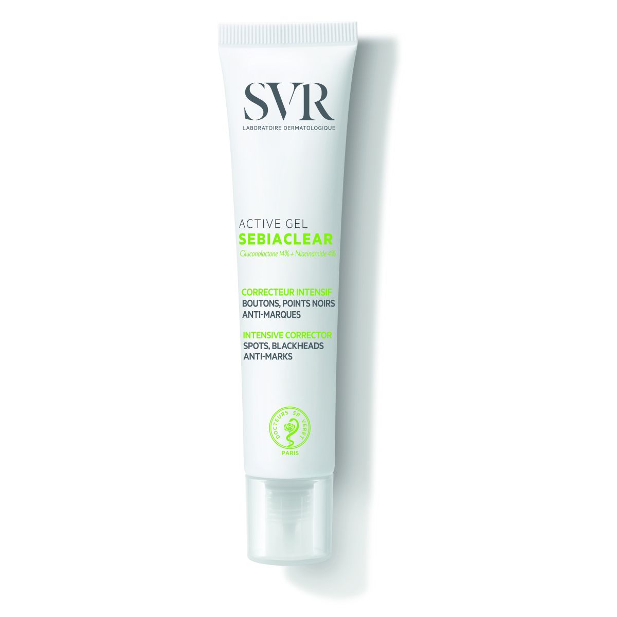 SVR SEBIACLEAR+ AKTIIVGEEL RASUSELE NAHALE 40ML - Product Image