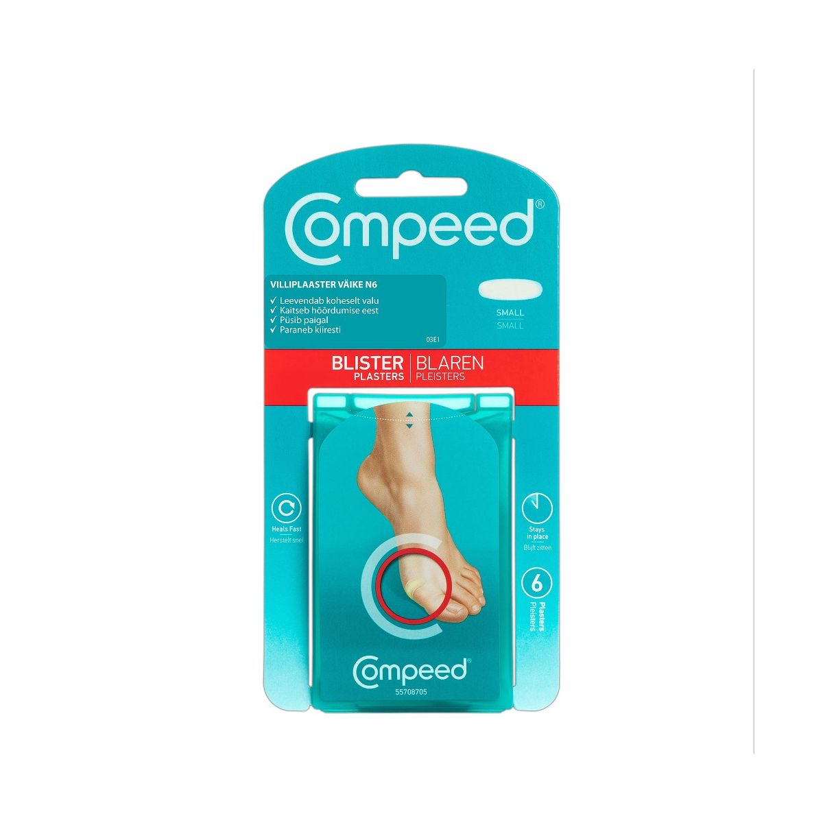 COMPEED VILLIPLAASTER VÄIKE N6 - Product Image