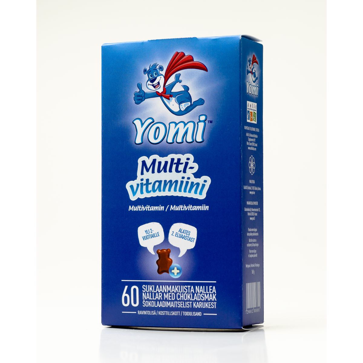 YOMI MULTIVITAMIIN N60 SHOKOLAADIKARUD - Product Image