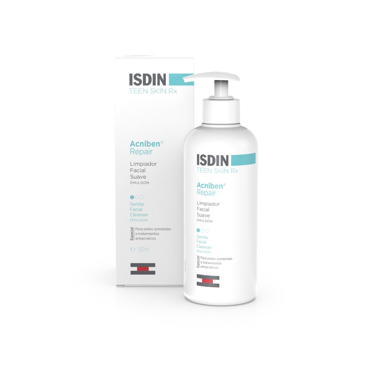 ISDIN ACNIBEN REPAIR PUHASTUSEMULSIOON ÕRN 180ML - Product Image