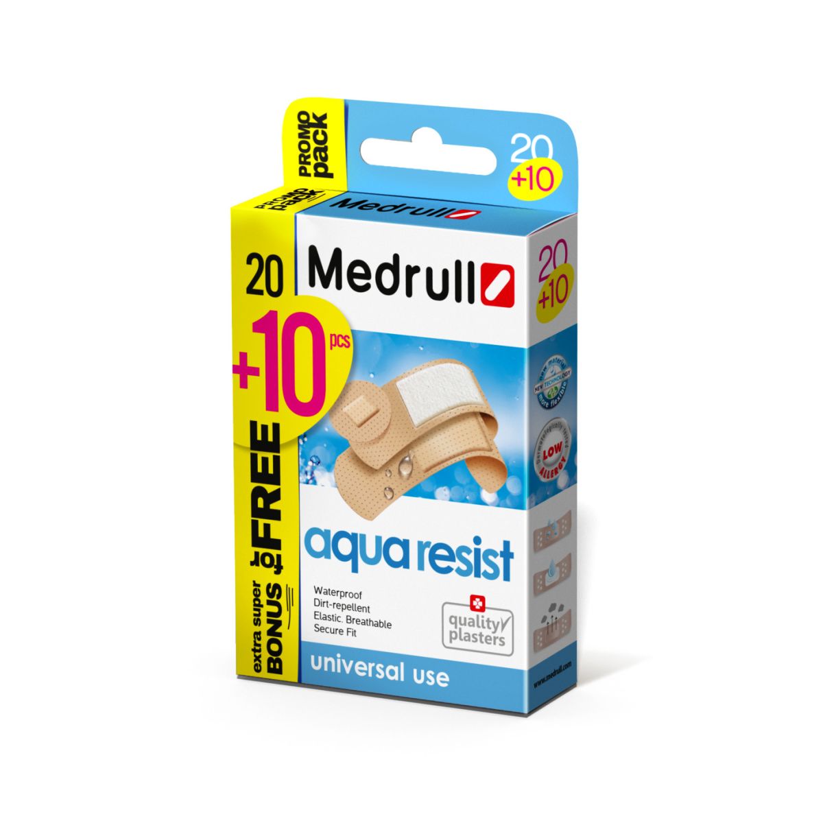 MEDRULL PLAASTER AQUA RESIST N20+10 - Product Image