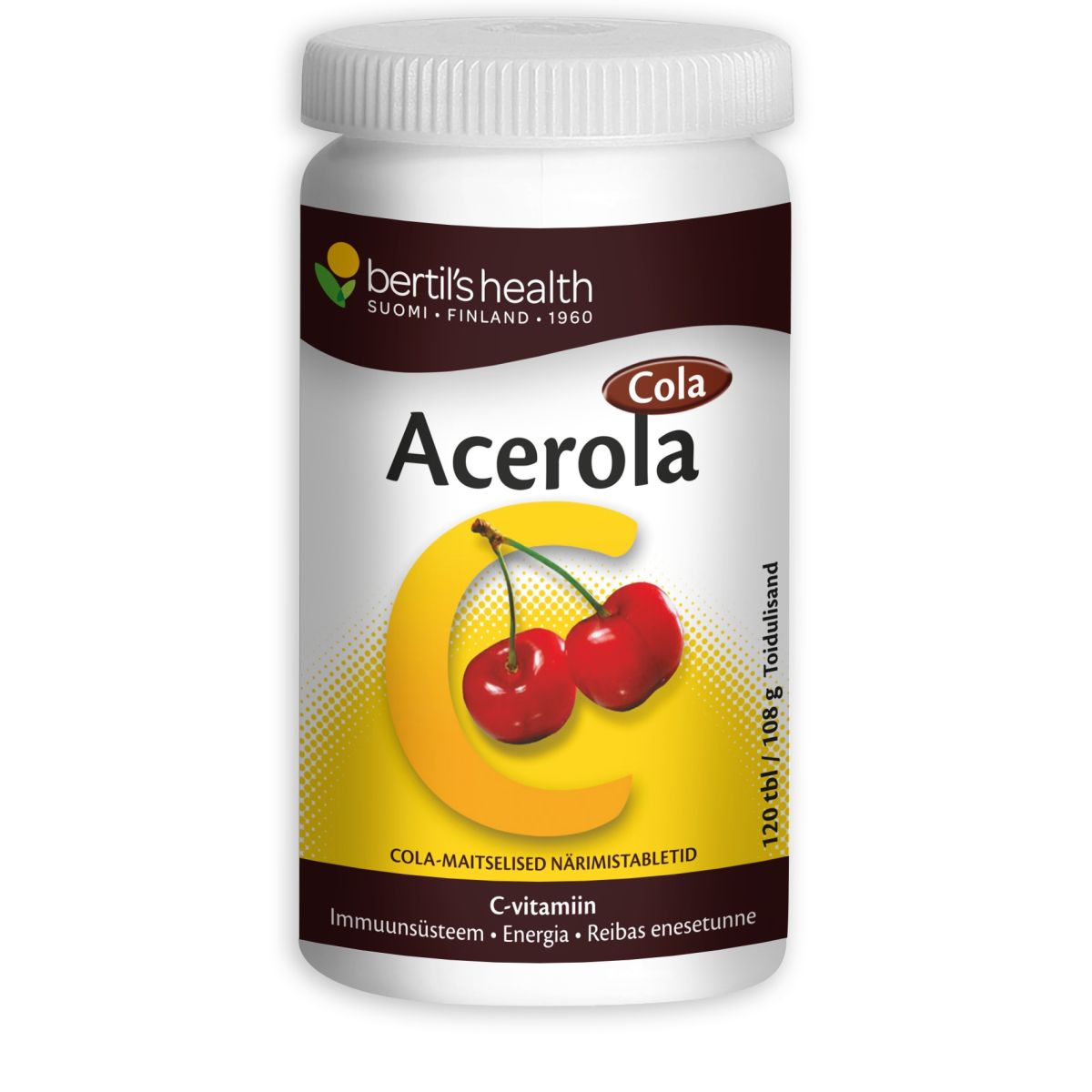 ACEROLA COLA NÄRIMISTABLETID N120 - Product Image