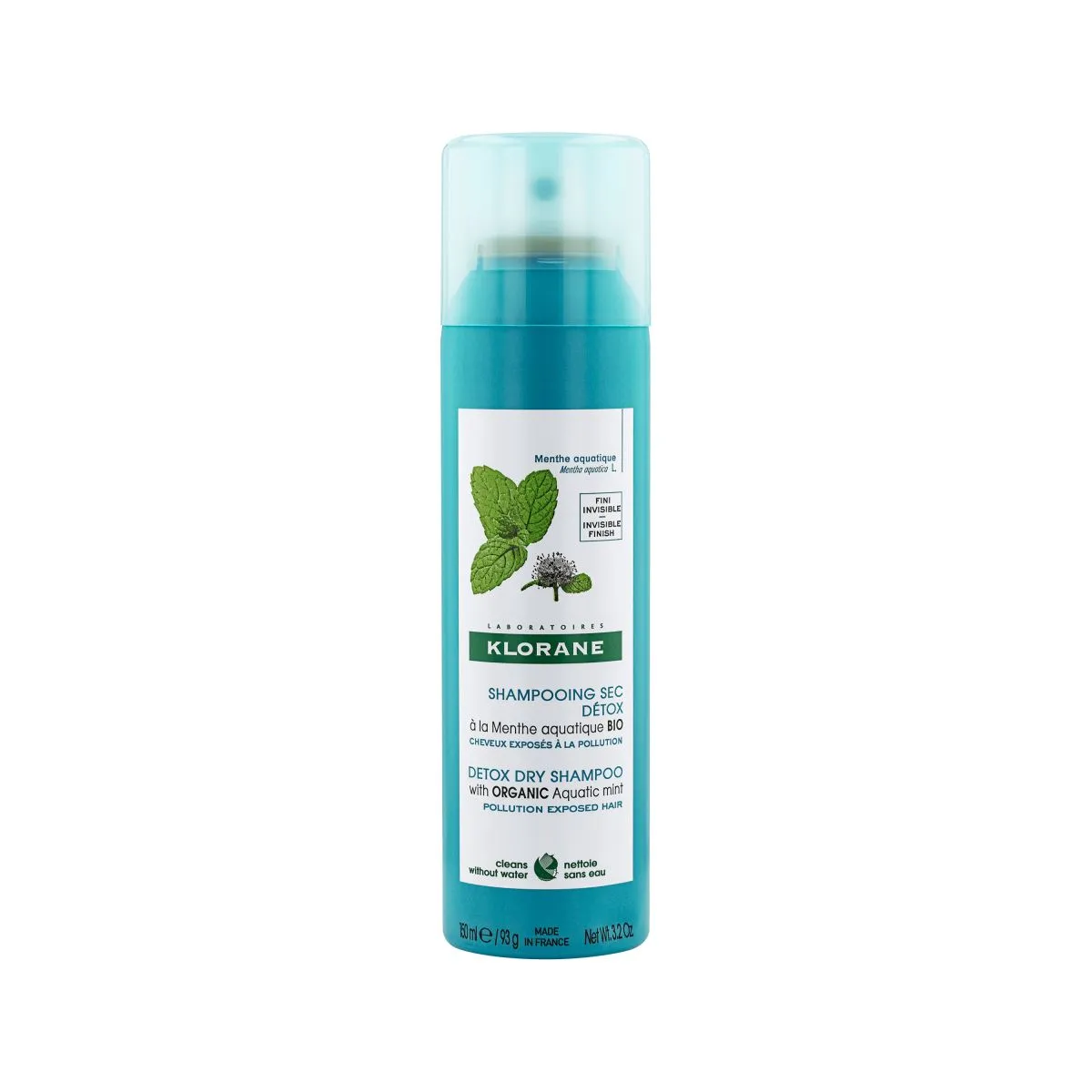 KLORANE KUIVSHAMPOON VESIMÜNDIGA 150ML - Product Image