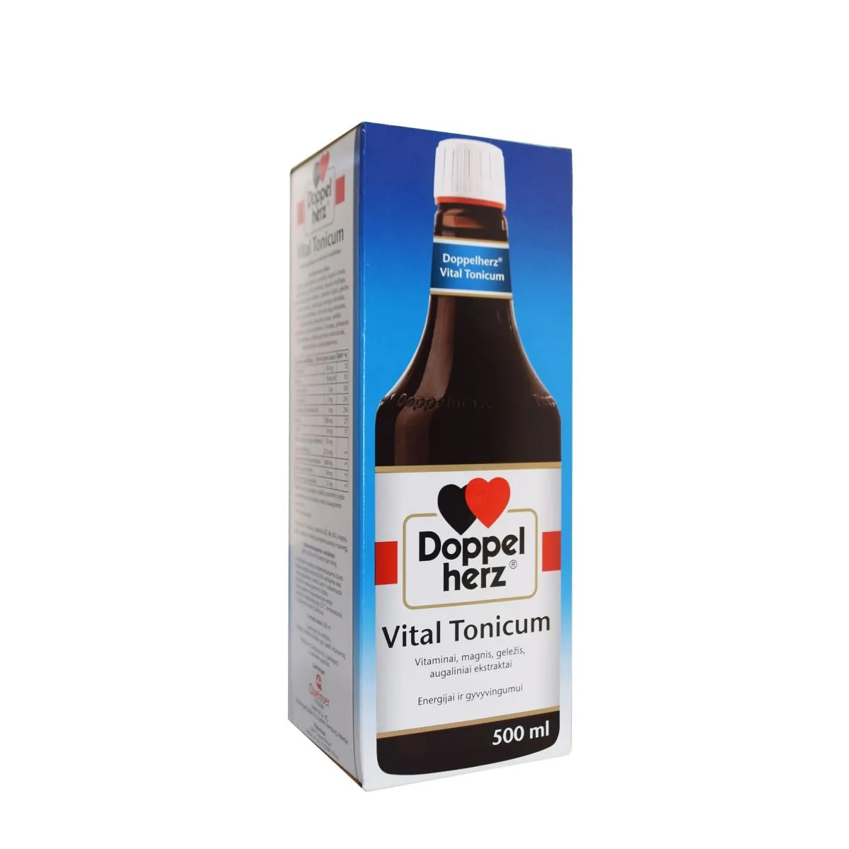 DOPPELHERZ VITAL TONIKUM 500ML (ALKOHOLIVABA)