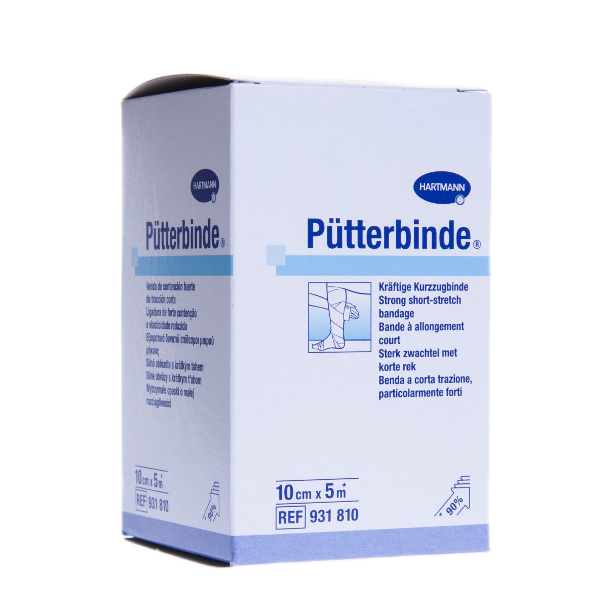 ELASTIKSIDE PÜTTERBINDE 10CMX5M (VENITATULT)/931810/ - Product Image