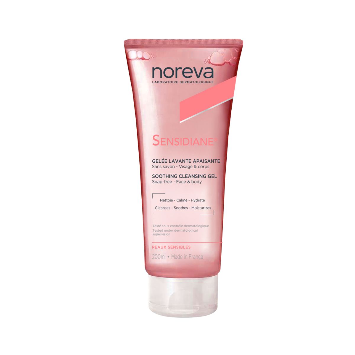 NOREVA SENSIDIANE PUHASTUSGEEL ÕRN 200ML - Product Image