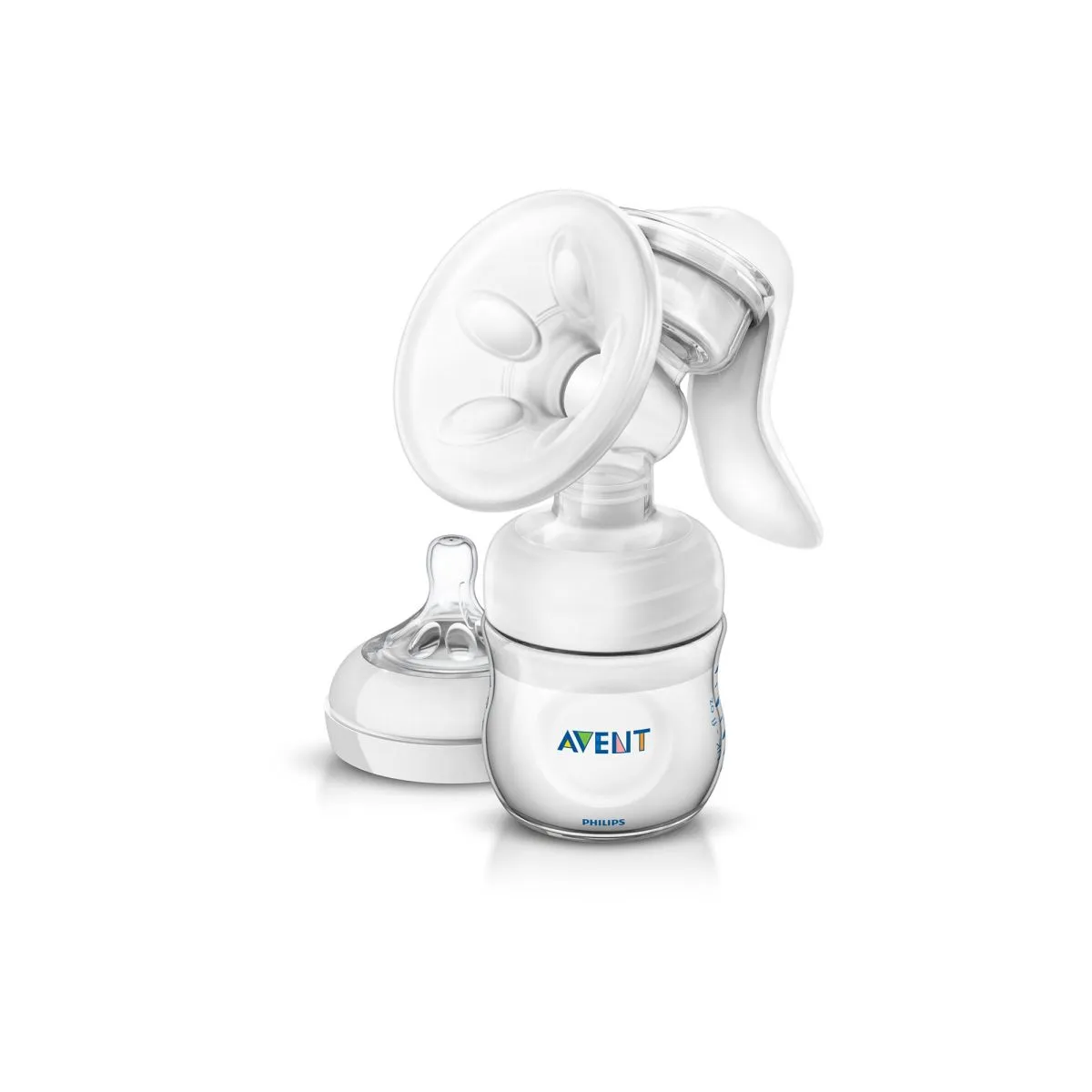 AVENT RINNAPUMP MANUAALNE+NATURAL LUTIPUDEL 125ML - Product Image