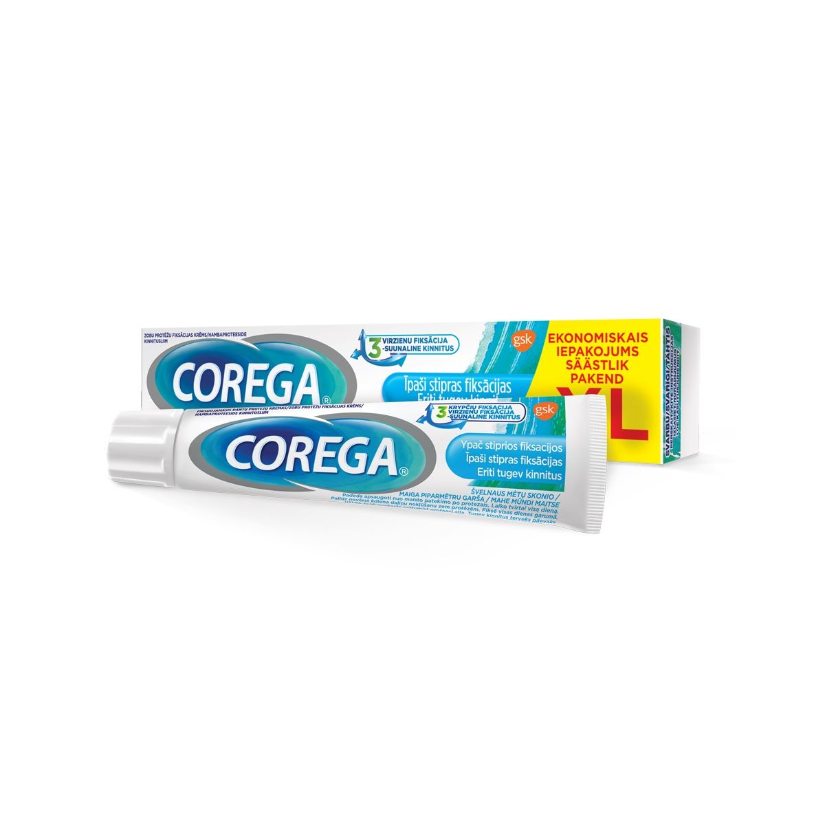 COREGA ERITI TUGEV KINNITUSLIIM MAHE MÜNT 70G - Product Image