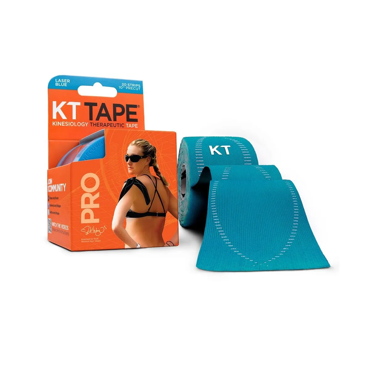 KT TEIP PRO NEON (EELLÕIGATUD 5M, 20 STRIP) HELESININE - Product Image