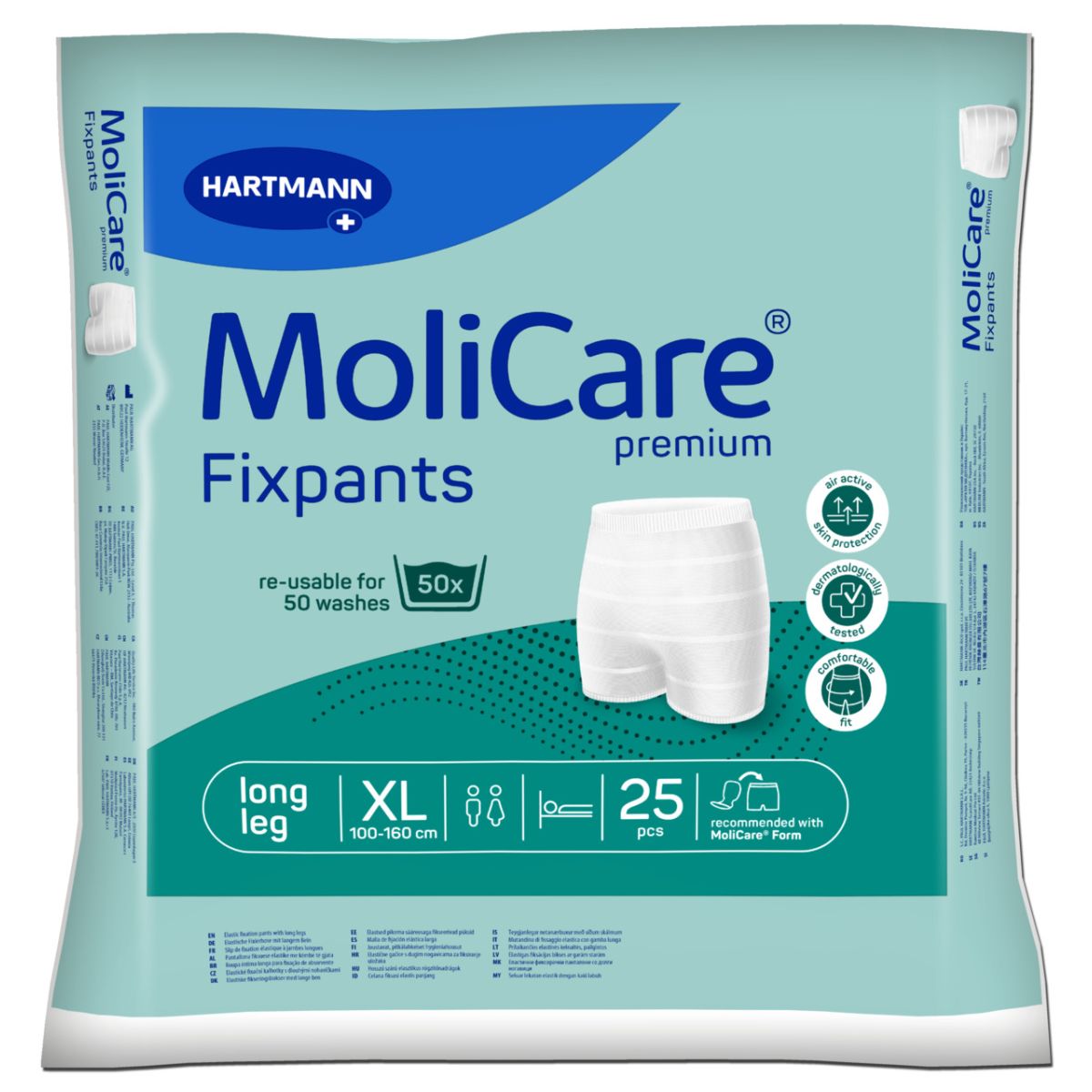 MOLICARE FIXPANTS FIKSEERIVAD PÜKSID XL N25 /947793/ - Product Image