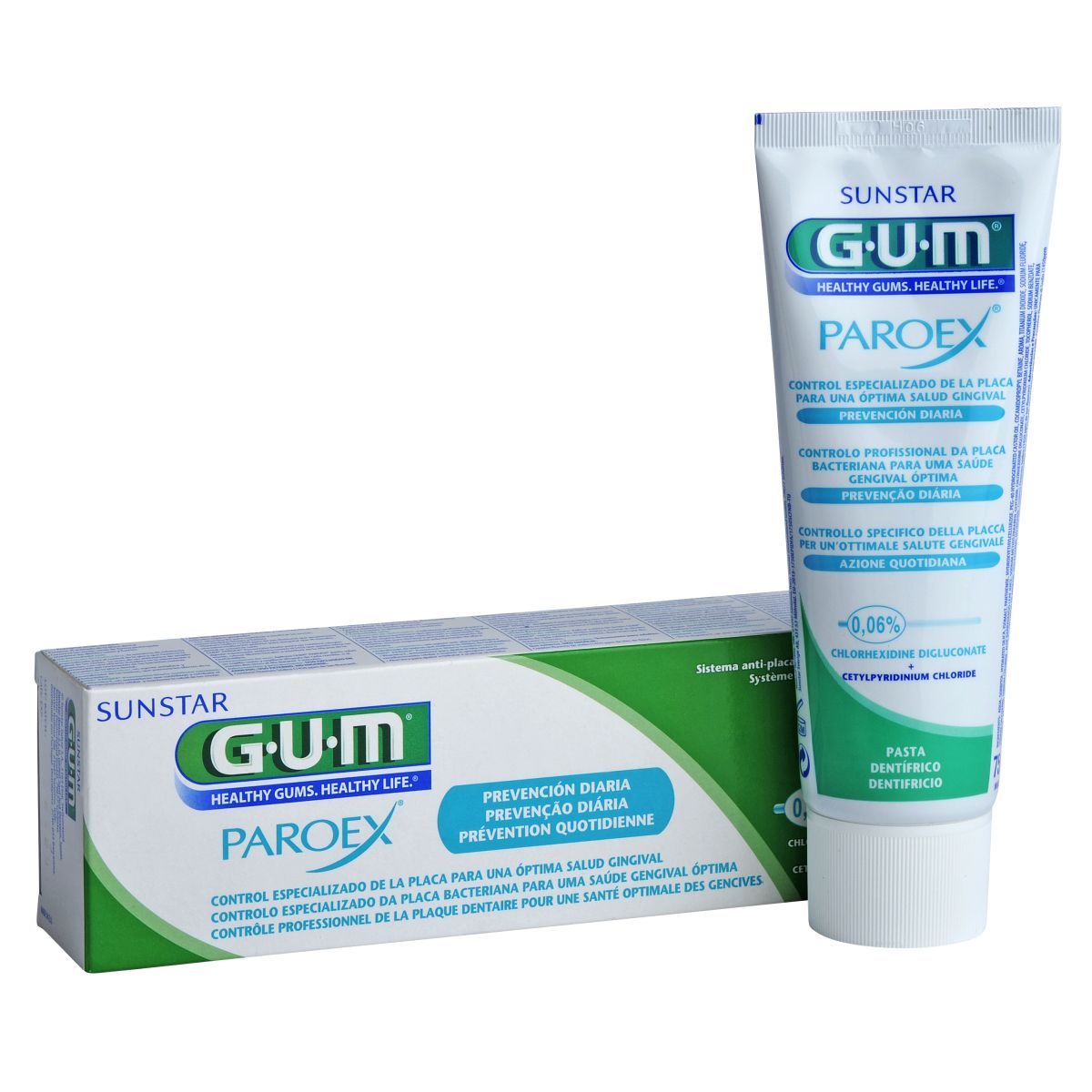 GUM PAROEX 0.06% ЗУБНАЯ ПАСТА 75МЛ /1750/ - Product Image