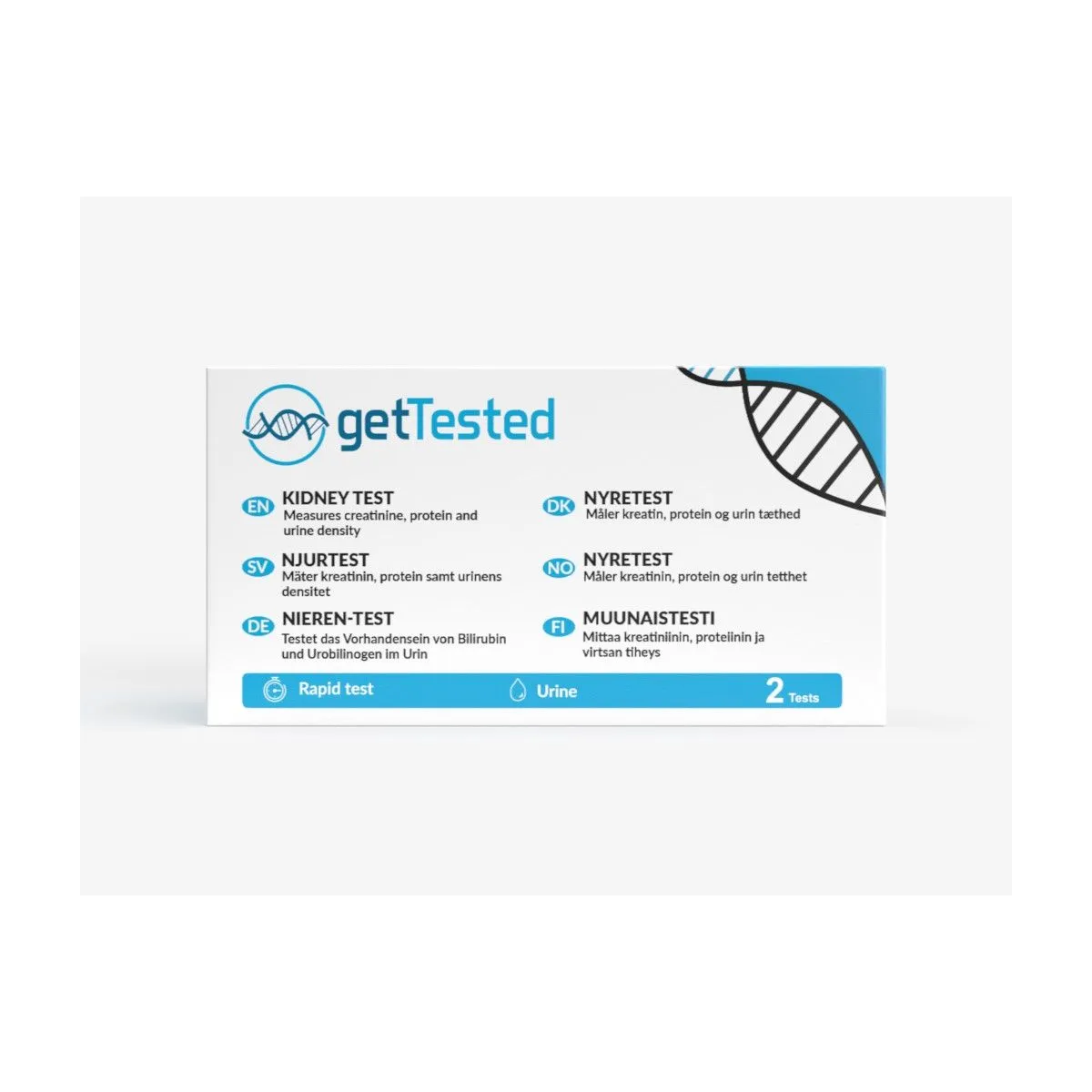 GETTESTED KIIRTEST NEERUTALITLUSE HINDAMISEKS N2 - Product Image