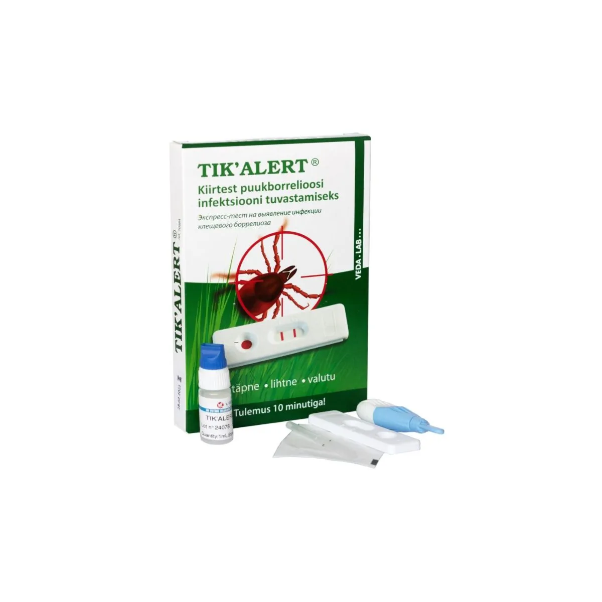 VEDALAB KIIRTEST PUUKBORRELIOOSI TUVASTAMISEKS N1 - Product Image 1