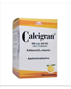 Calcigran forte 1000 mg bivirkninger