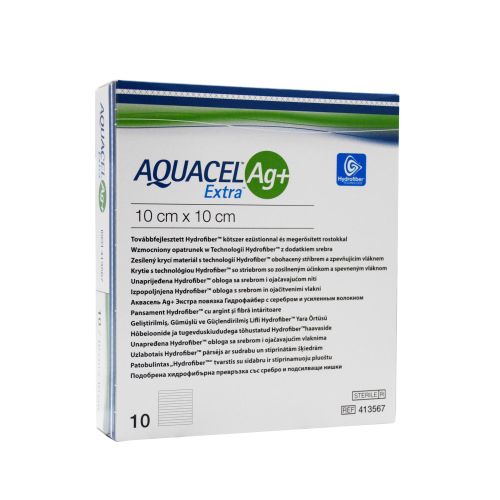 AQUACEL AG+ EXTRA HAAVASIDE 10X10CM N10