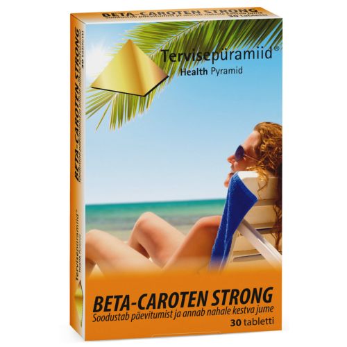 TERVISEPÜRAMIID BETA-CAROTEN STRONG TBL N30