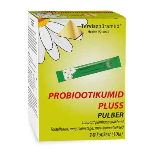 TERVISEPÜRAMIID PROBIOOTIKUMID PLUSS PULBER 1G N10